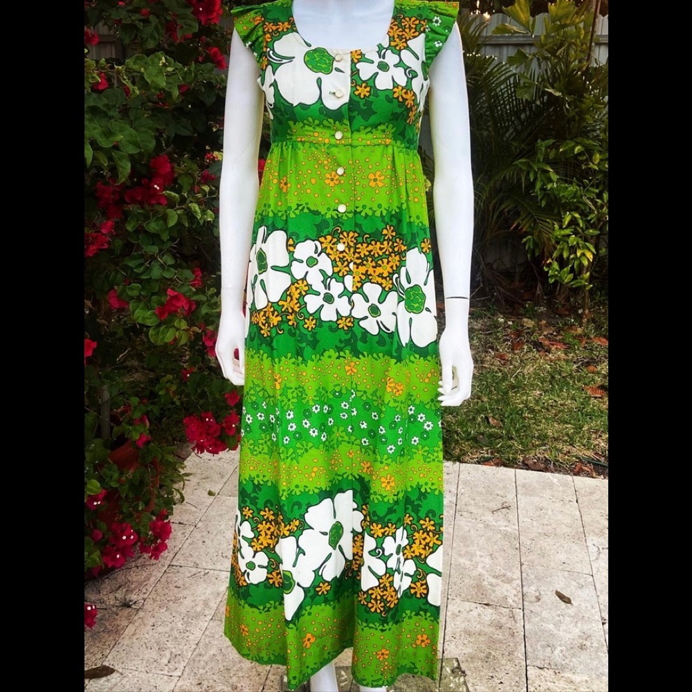Vintage Diamond Head Sportswear Hawaiian Dress Waikiki 6